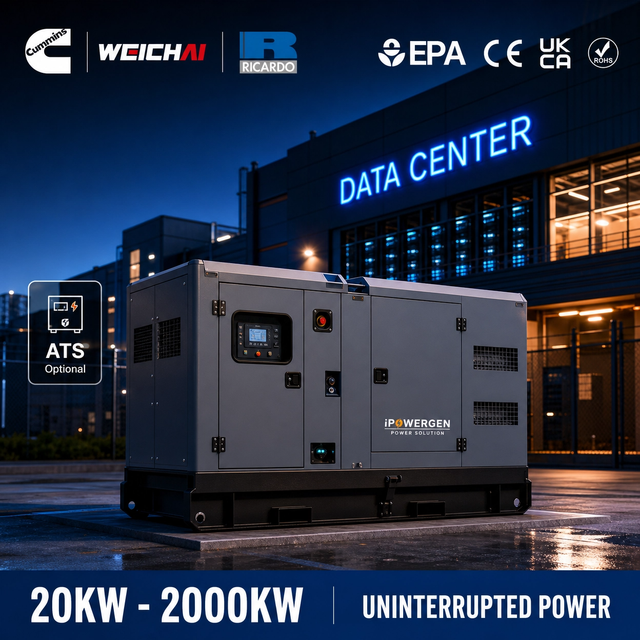 100KW Silent Type Diesel Generator Set Auto Start ATS 50Hz High Performance Reliable Backup Power Single/Three Phase 230V/400V