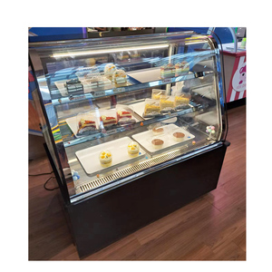Réfrigérateur commercial à deux portes Rebirth RCA/<span class=keywords><strong>RCCA</strong></span> de 48 pouces de large, vitrine réfrigérée pour boulangerie et charcuterie, portes en verre, commande numérique, NSF//ETL - Product Image 4