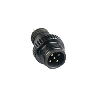 Connecteur d'aviation en laiton aérospatial M12 IP67 étanche 2-8 câble surmoulé prise mâle/femelle pour systèmes d'énergie solaire PCB