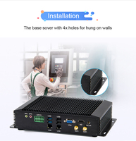 Mini PC industriel sans ventilateur Minitree-G5 I5 8250U I3 7167U Ordinateur embarqué X86 Mini ITX 2*Lans 1*COM 1*GPIO HD VGA Win10/Linux