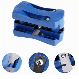 Juego de máquina de bandas de corte de doble filo, recorte de cabeza y <span class=keywords><strong>cola</strong></span> de madera, Hardware de carpintero, recortadora de borde recto Manual para carpintería - Product Image 6