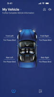 Capteur TPMS avec Bluetooth système numérique la pression des pneus pour moto, compatible avec les applications Android et iOS