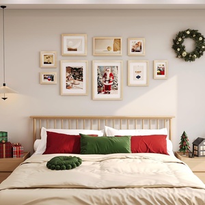 Marcos de fotos de <span class=keywords><strong>madera</strong></span> <span class=keywords><strong>natural</strong></span> de 6x8, juego de exhibición de plexiglás acrílico, alfombrilla de 4x6, 6x8, montaje en pared de mesa, 5x7, marcos de <span class=keywords><strong>madera</strong></span> de vidrio DIY - Product Image 5