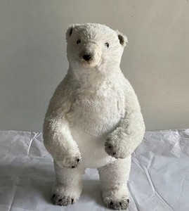 Centro de Mesa Navideño Ecológico de Oso Polar Blanco Simulado, Decoración para Ventana, Estante, Hogar, Navidad/<span class=keywords><strong>Natal</strong></span> - Product Image 5