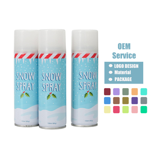Nieve Artificial en Aerosol de Gran Capacidad, Espuma Blanca para Fiestas, Aerosol de Nieve Artificial para Navidad - Product Image 2