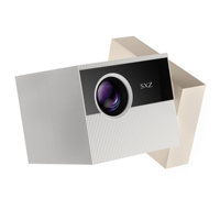 HD 720P 3D Film-Beamer LCD Video 4K-Laser Heimkino Theater TV 5G Telefon Kabelloses WLAN Gaming-Projektor Mini Großbild-Beamer