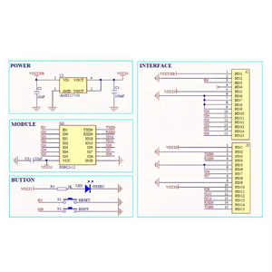 Nouvelle carte de développement métallique D1 Mini ESP8266 ESP32/ESP32-C2 Devkit avec WiFi+ CH340G ESP8684 - Product Image 3