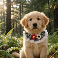 Colliers pour animaux de compagnie : Serviette de luxe anti-salive, accessoire pour petit chien, foulard décoratif pour le cou, nœud mignon, bavoir pour animal de compagnie