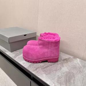 Top Quality <b>Men</b> and Women Designer Shoes <b>Men's</b> Black Alaska Fur Low Snow Designer <b>Boot</b> Comfortable Warm Snow <b>Boots</b> - Product Image 6