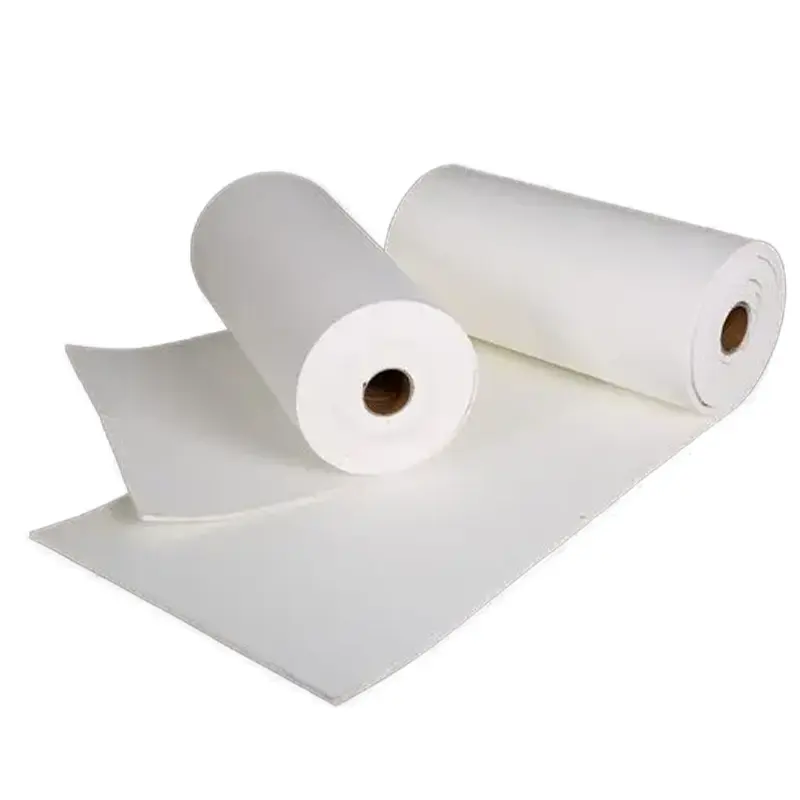 Isolation Papier en fibre céramique épaisseur 1/2/3mm coton fabricant de papier en fibre céramique thermique