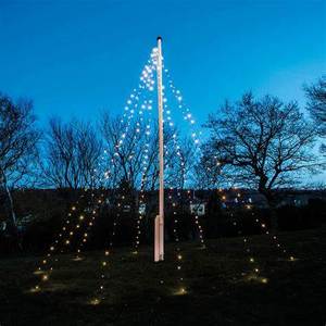 Sản Phẩm Trang Trí Ngoài Trời Tốt Nhất Newish Cột Cờ Cây Khổng Lồ Đèn Dây Ngoài Trời Giáng Sinh - Product Image 2