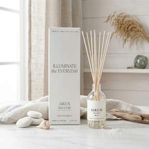 Diffuseur de parfum Aikun, boîte cadeau de luxe, étiquette personnalisée, diffuseur d'aromathérapie, chambre d'hôtel, confort élégant, <span class=keywords><strong>formule</strong></span> sûre IP16, diffuseur à bâtonnets - Product Image 4