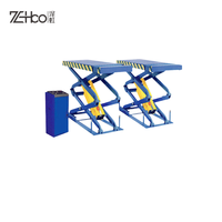 ZeHoo 3.5T Élévateur à ciseaux hydraulique pour voiture Élévateur à ciseaux de voiture de 3 tonnes avec une capacité de 3 tonnes