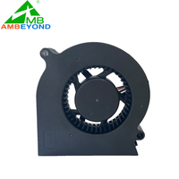 Ventilateur centrifuge AMBEYOND 8030 Turbo 12V à double roulement à billes 80x80x30mm pour extrudeuse d'imprimante 3D