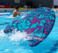 Planche de natation durable en forme de A Dolphin pour enfants débutants Aide à la formation en piscine flottante
