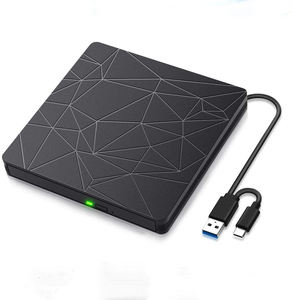 <span class=keywords><strong>Lecteur</strong></span>/graveur de DVD optique <span class=keywords><strong>externe</strong></span> USB 3.0 et Type C pour ordinateur portable, <span class=keywords><strong>lecteur</strong></span>/graveur DVD-RW - Product Image 1