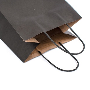 Chất lượng cao tùy chỉnh chung trống Kraft Túi giấy phong cách cổ điển Bán buôn túi xách quà tặng với in kỹ thuật số - Product Image 5