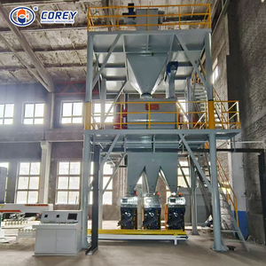 Ligne de production de machine d'emballage de poudre avec mélangeur à double arbre de 125 kW à commande PLC automatique pour l'emballage de poudre - Product Image 1