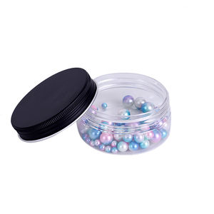 Envase Redondo de Plástico para Mascotas de 30 ml, 50 ml, 80 ml, 100 ml, 120 ml, 150 ml, Tarro de Plástico para Crema Cosmética con Tapa - Product Image 2