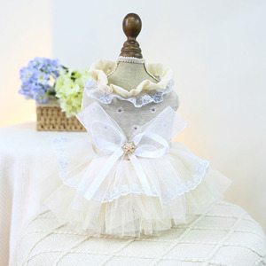 2024 <strong>Graceful</strong> Dog Party Dress <strong>Pet</strong> Spring Summer Dress - Product Image 1