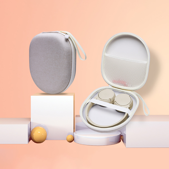 Wholesale Custom EVA Hard Headphone Case Portable Waterproof Headset Case Multi-functional EVA Headphone Case