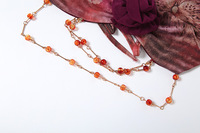 Ensemble jupe longue et crop top dos nu orné de fleurs et de perles, imprimé sexy en maille, deux pièces