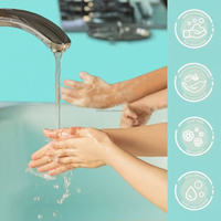 Tablettes de savon moussant pour les mains, sans plastique, rechargeables, écologiques, pour le nettoyage quotidien de la salle de bain
