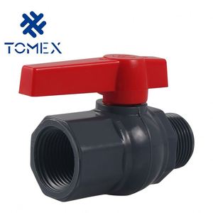 PVC-Ventil PVC 50mm/90mm M/F Kugelhahn zum Niedrigstpreis Hochwertiger Kugelhahn <span class=keywords><strong>TOMEX</strong></span> 75mm PVC-Kugelhahn - Product Image 4