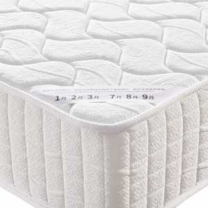 Матрас из пены с эффектом памяти и независимыми пружинами высокой плотности, размеры King/Queen, в коробке, для односпальных кроватей - Product Image 3