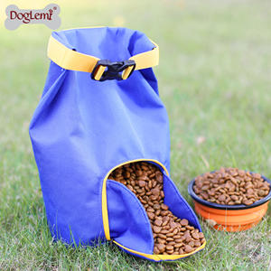<span class=keywords><strong>Roll</strong></span> Top Eco Pet <span class=keywords><strong>Dog</strong></span> Food Recipiente De Armazenamento Estilo Amor Tigelas de Viagem para Kibble para On-The-Go Pet Food - Product Image 5