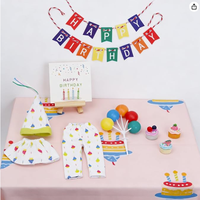Ensemble de vêtements traditionnels pour les fêtes, comprenant des tenues, un kit d'accessoires pour gâteau, Noël, elfe, anniversaire, pour la décoration de Noël