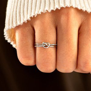 Bague en <span class=keywords><strong>argent</strong></span> sterling 925 plaqué or SPJ, bagues <span class=keywords><strong>d</strong></span>'amitié pour femmes, cadeau pour meilleures amies, qualité boutique, bijoux professionnels - Product Image 2