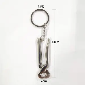 Custom Metal Tool Keychain Mini Pliers Simulation Personalized Creative Gifts Tool Keychain