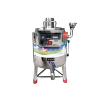 Prix d'usine pour pasteurisateurs de lait de 10L, 30L, 50L, 75L, 100L et 150L pour la pasteurisation de lait ou de jus en petites quantités