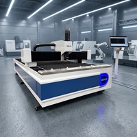 Machine de découpe laser à fibre 3015 6000W avec source laser Raycus, système CNC FSCUT, découpeuse laser pour plaques métalliques