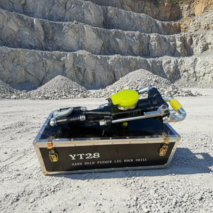 Taladro de Roca Manual Edición Avanzada, Martillo Perforador Neumático YT28, Máquina Perforadora Radial, Perforadora de Roca con Pierna de Aire YT28 - Product Image 1