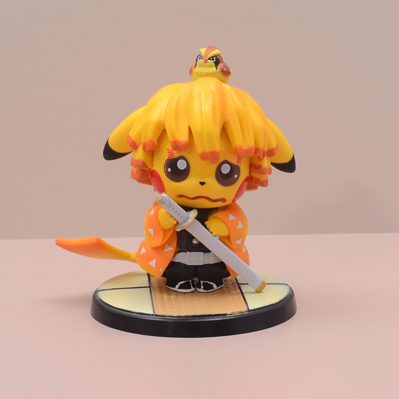 Agatsuma Zenitsu Pikachu