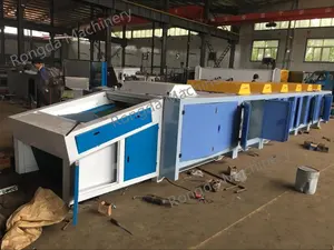 New Combined High-Production Textile Waste Recycling Machine Clothes Yarn Jeans Opening Fiber Production Line