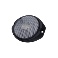 Luces indicadoras de camión redondas de utilidad 24V camión Led remolque marcador lateral lámpara de parada para camión