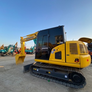 Miniexcavadora Komatsu PC70 de Segunda Mano de Alta Calidad, Fabricada en Japón, a la Venta a Precio Económico - Product Image 3