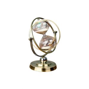 Sablier décoratif de luxe en métal pour la maison, 30 minutes, 3D, avec sable – Vente en gros - Product Image 4
