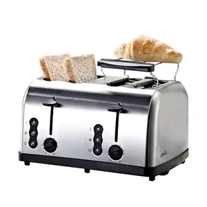 Hot Jual 4 Slice Pemanggang Roti Rumah Menggunakan Roti Oven Pemanggang Roti/