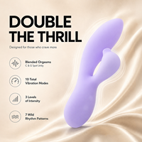 Vibromasseur AI pour femme, style insertion, avec succion clitoridienne et resserrement vaginal, 10 vitesses, étanche IPX7