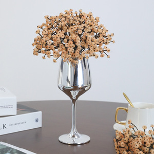 Bouquet de fleurs artificielles en PVC souple, haute simulation, pour mariage, décoration de bureau, style minimaliste, réutilisable - Product Image 2