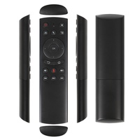 Control Remoto Inalámbrico con Voz y Air Mouse 2.4G BT5.0, Batería AAA, Plástico y Silicona, Universal para Android TV Box, Shield TV, Smart TV, PC