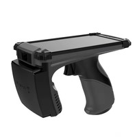 Portátil Android PDA 4GB Memoria NFC RFID Lector de mano 2D Escáner de código de barras CPU Procesador Inventario Seguimiento de activos WiFi