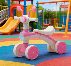 Elektrische 4-wiel metalen kinderbalansfiets & auto <span class=keywords><strong>3</strong></span>-in-1 voor buiten- en binnenspel (<span class=keywords><strong>2</strong></span>-6 jaar) - Product Image 5