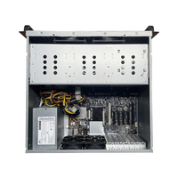 Rak industri komputer PC Mount casing NAS 4U 9 produsen Jays Rackmount Server Chassis Non-hot-swap baja Sgcc 1.2mm