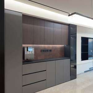 Customized Modern Solid Wood <b>Sideboard</b> for Living Room and Restaurant Environmentally Protected Furniture - Product Image 2