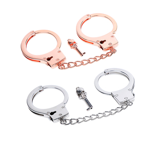 Paslanmaz çelik Metal kelepçe BDSM Slave esaret cihazı fetiş cezaevi oyunu sahne seks oyuncakları yetişkin için - Product Image 1
